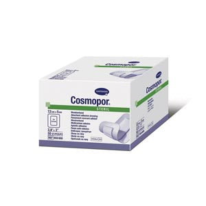 COSMOPOR STERILE LF ADHESIVE WOUND DRESSING 2" X 2.8", STERILE, 50/BX