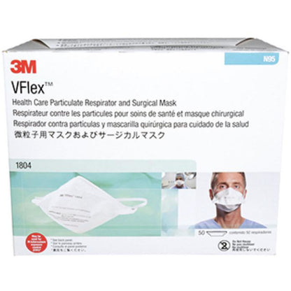 3M VFlex™ 1804S Healthcare N95 Particulate Respirator