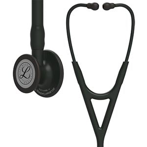 3M LITTMANN CARDIOLOGY IV Stethoscope Black Finish Chestpiece, Black Tube, 27"