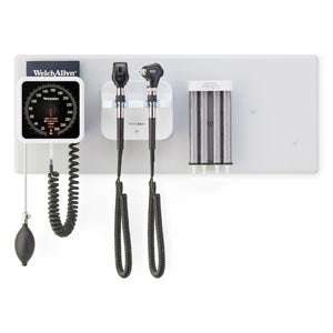 WELCH ALLYN GS777 Integrated Wall System, Macroview Otoscope, 117 LED, with Blood Pressure