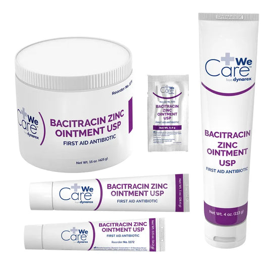 Dynarex Bacitracin Zinc Ointments, Various Options