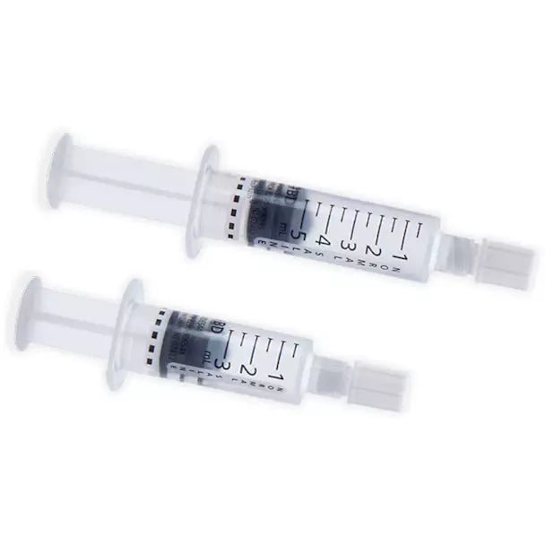 BD 306544 POSIFLUSH Normal Saline Syringe, 3mL 480/Case RX ONLY