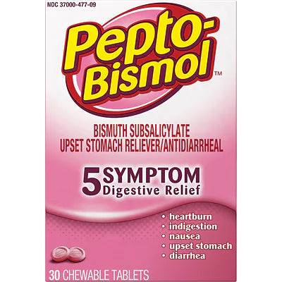 P&G  Pepto-Bismol Tablet, Original Chewable