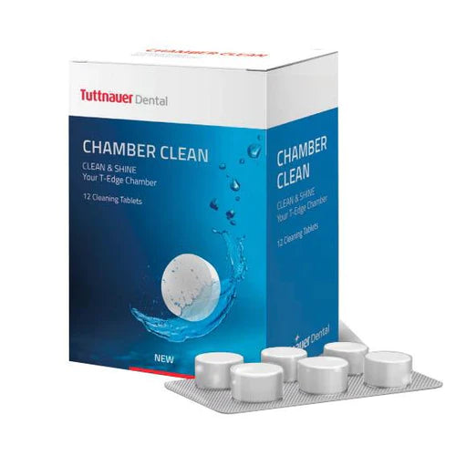 TUTTNAUER CHAMBER BRITE CLEAN & SHINE TABLETS AUTOCLAVE CLEANER Rhino
