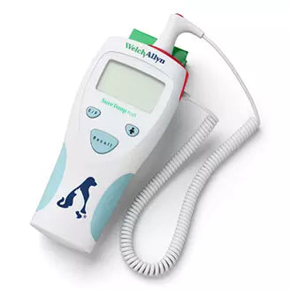 WELCH ALLYN SURETEMP PLUS Model 690 Electronic Thermometer, Veterinary Rectal Probe, Wall Mount