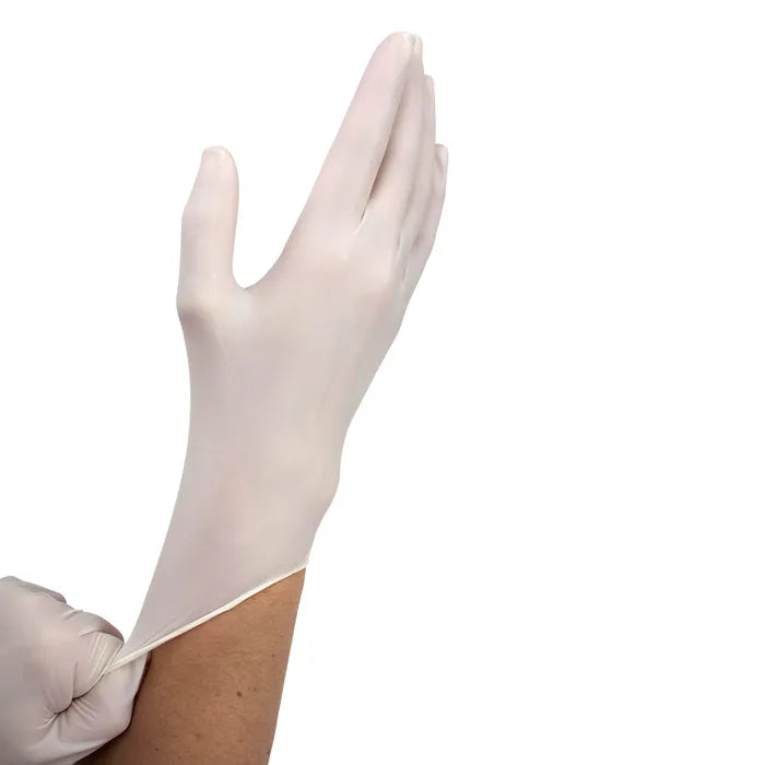 Dynarex Sensi Grip Latex Exam Gloves, Powder-Free, 1000/Case